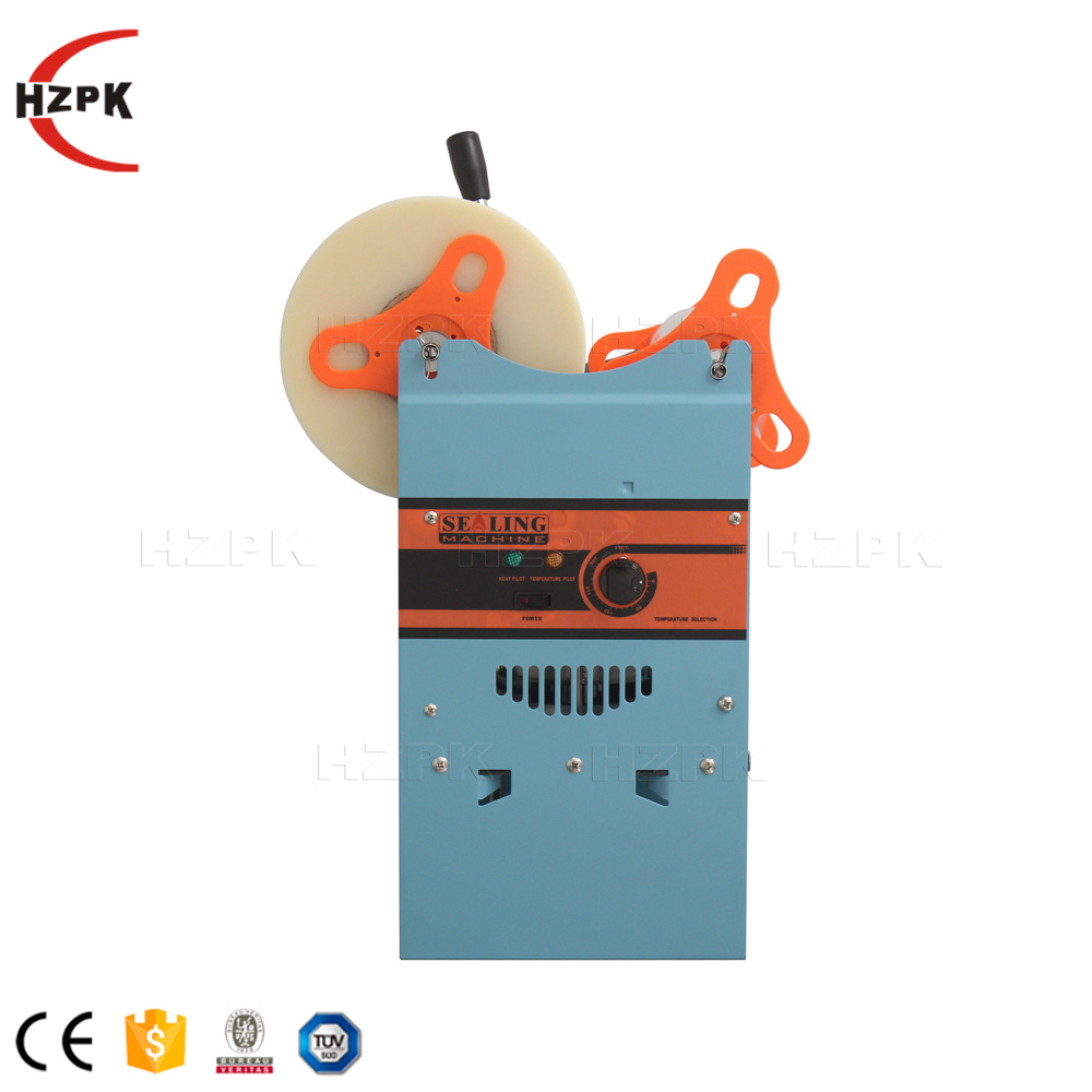 HZPK manual bubble tea plastic paper cups sealer sealing machine for bubble tea shop equipment cup sealer