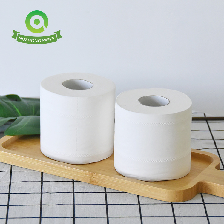 Wholesale 3 ply eco friendly water dissolving toilet paper, toilet paper bathroom tissue rolls, 6 Pack of 18 Family Rolls