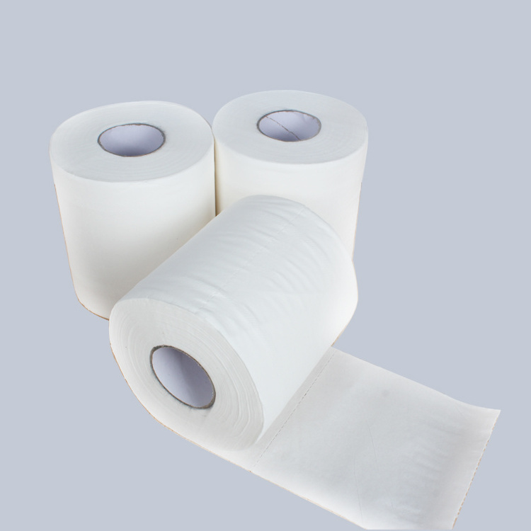 good quality small 10 roll pack water soluble papel higienico roll toilet paper