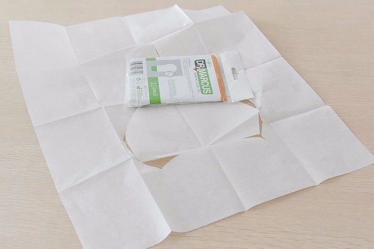 Travel Pack Health Care Disposable Paper Toilet Seat Covers