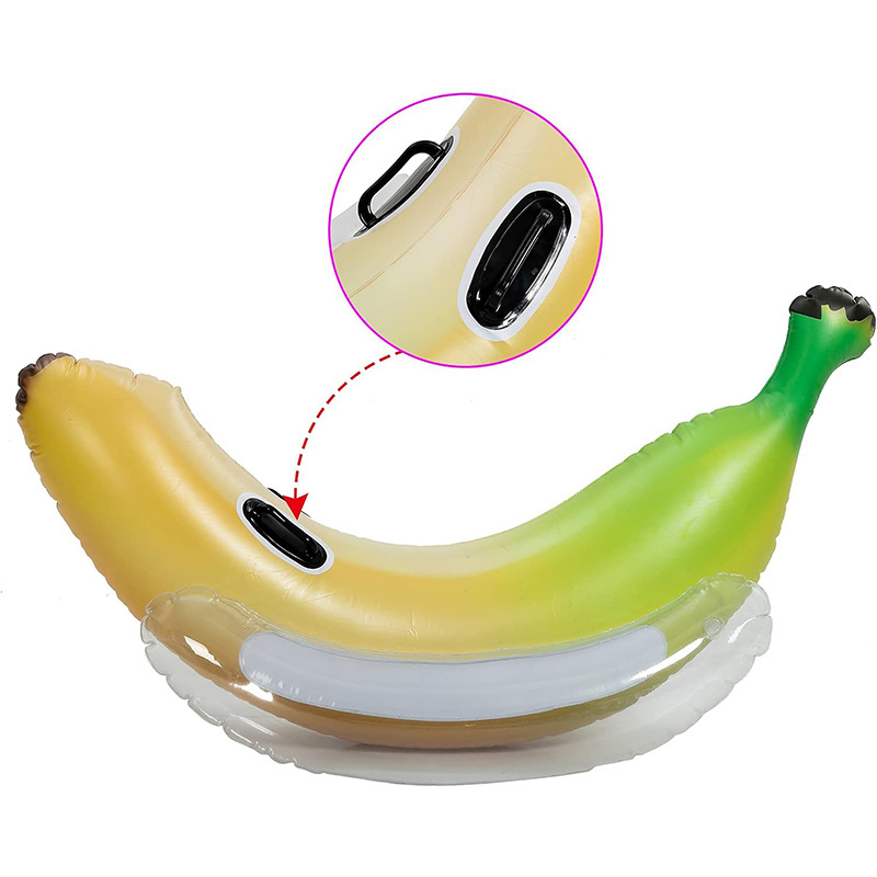 Manufacturer  Balance Air Bag Water Inflatable Banana Rider Inflatable Ride-On Banana Float With Two Handles