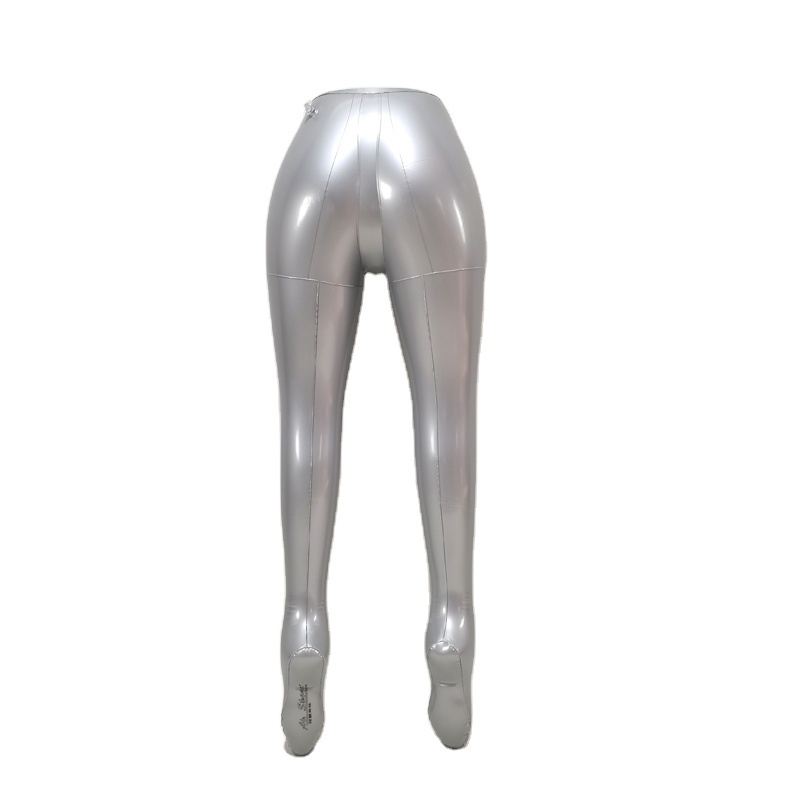 Inflatable Female Half Body Legs Clothing Display Model Female Pants PVC Material Trousers Lower Body Inflatable Mannequin