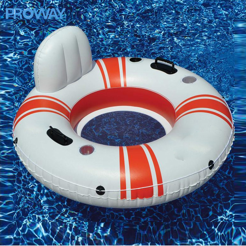 Custom River Tube Heavy Duty River Raft Inflatable Pool Floats Inflatable Tube River Run PVC Vinyl Single Pool Lounger