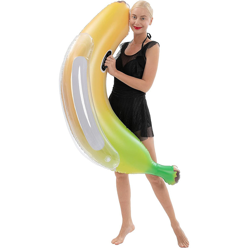 Manufacturer  Balance Air Bag Water Inflatable Banana Rider Inflatable Ride-On Banana Float With Two Handles