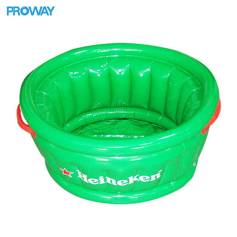 Inflatable Serving Bar Floating For Serving Drinks PVC Inflatable Drinks Holder