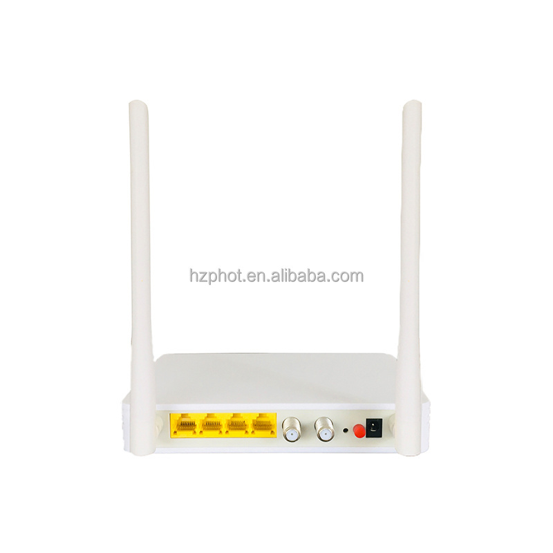 XPON ONU Original 1GE+3FE+1VOIP+WIFI GPON EPON gigabit USB Antenna 5DB ONT EG8141A5 English Version cheapest