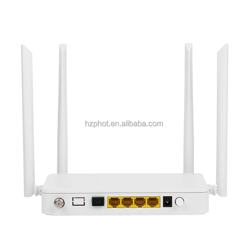 XPON ONU Original 1GE+3FE+1VOIP+WIFI GPON EPON gigabit USB Antenna 5DB ONT EG8141A5 English Version cheapest