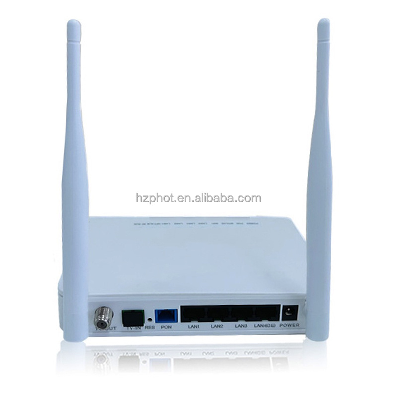 XPON ONU Original 1GE+3FE+1VOIP+WIFI GPON EPON gigabit USB Antenna 5DB ONT EG8141A5 English Version cheapest