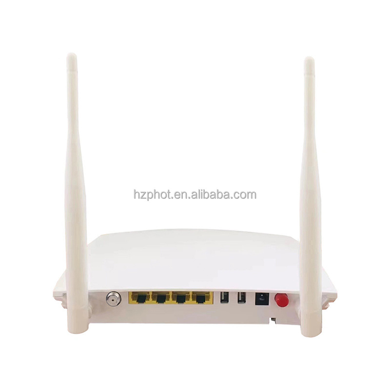 XPON ONU Original 1GE+3FE+1VOIP+WIFI GPON EPON gigabit USB Antenna 5DB ONT EG8141A5 English Version cheapest