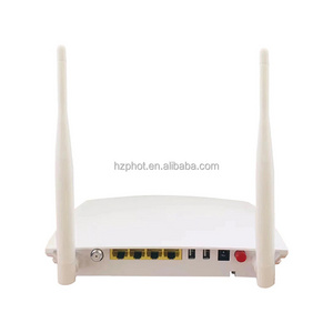 XPON ONU Original 1GE+3FE+1VOIP+WIFI GPON EPON gigabit USB Antenna 5DB ONT EG8141A5 English Version cheapest