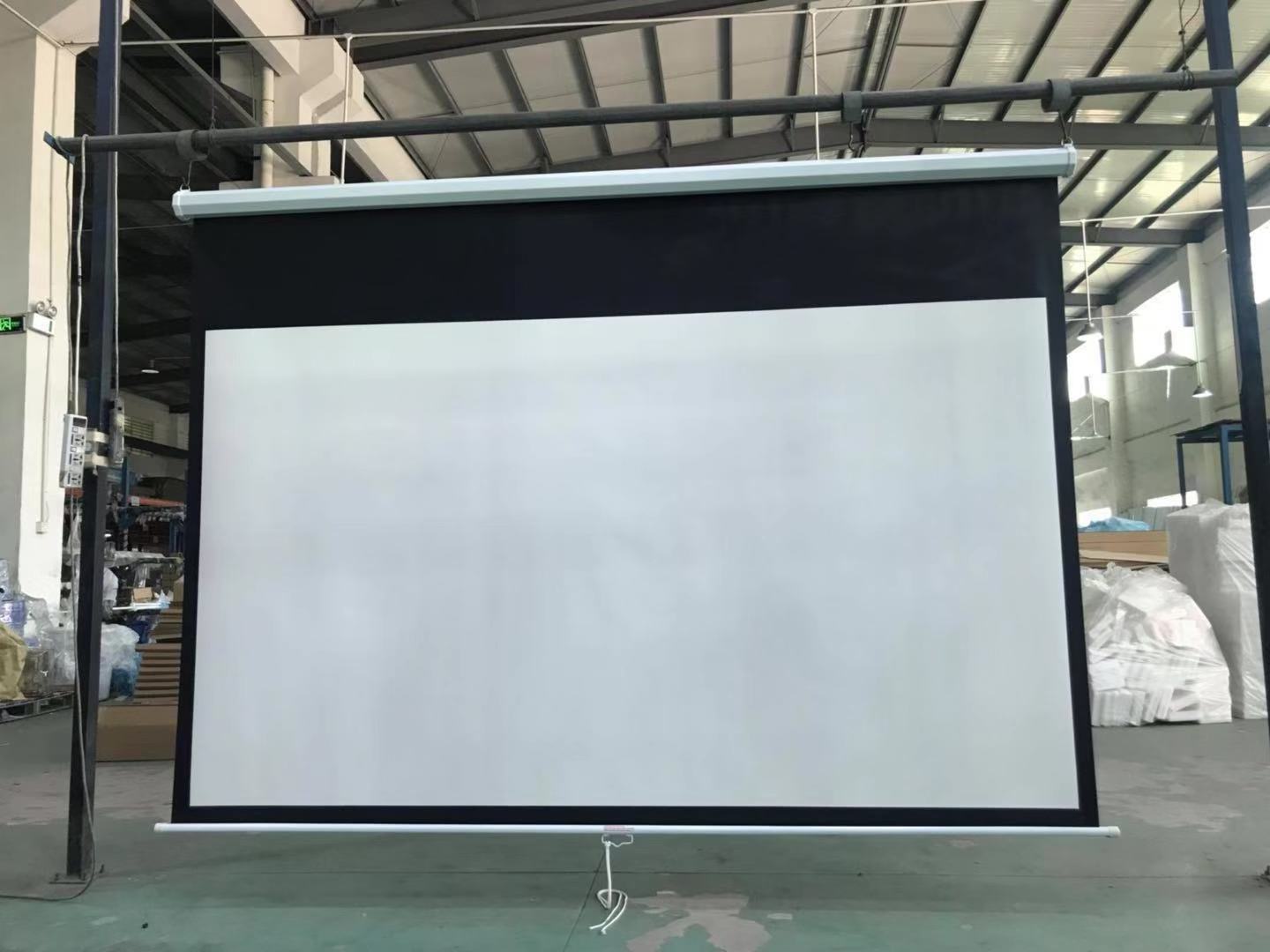 home theater Roll up Manual projector screen Newest 120