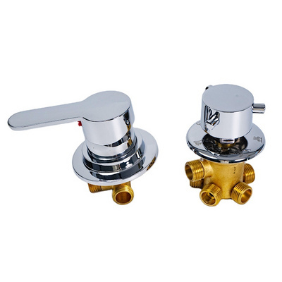 2024 Bathroom Luxury Separate Shower Mixer Valve High Quality Shower Mixer Concealed Diverter Faucet