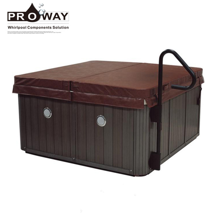 Proway Duty Side Mount Hot Tub Spa collapsible plastic handrail capping