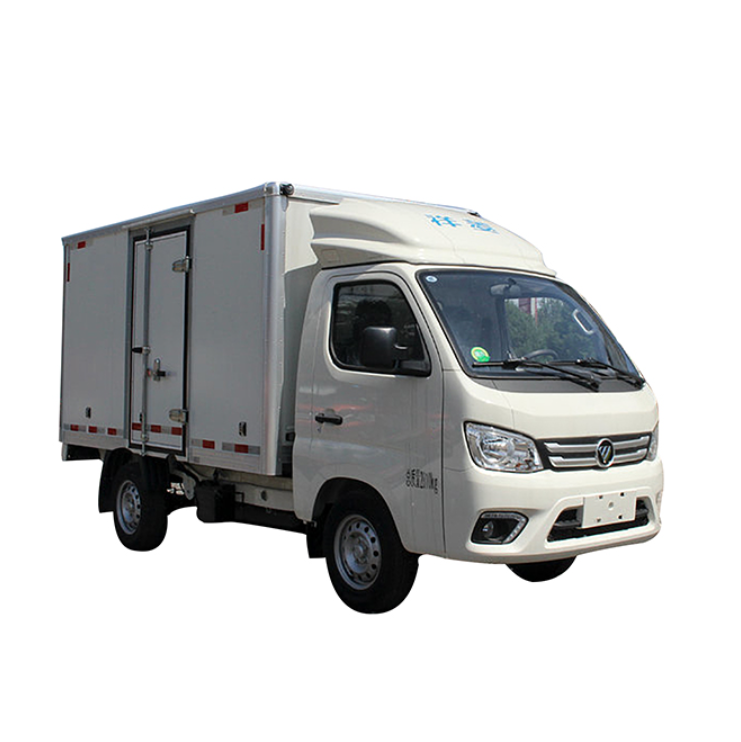 Factory Direct Sale Mini Van Truck FOTON 1 ton 2 tons Logistics Transport Box Truck