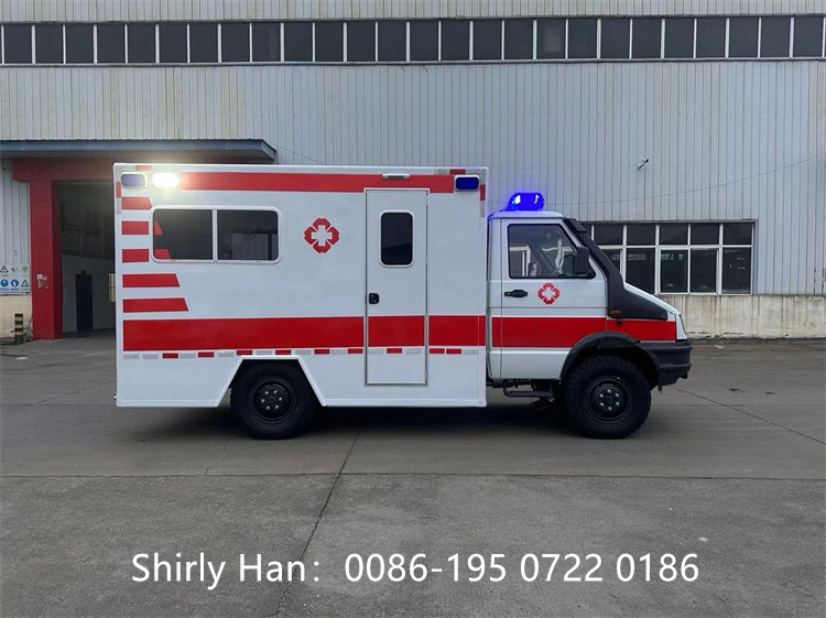 Best Price  IVECO 4*4 First Aid Negative Pressure Ambulance Vehicles for Sale in Nepal