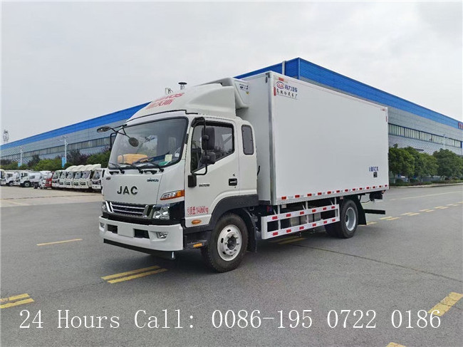 JAC Dawos V8  Refrigerated Van Truck 10 tons Refrigerator Cooling Van Box Truck