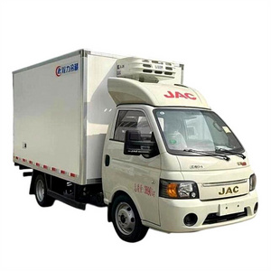 Hot Sale JAC mini Ice Cream Delivery Truck 1.5 Tons Refrigerated Frozen Van Truck