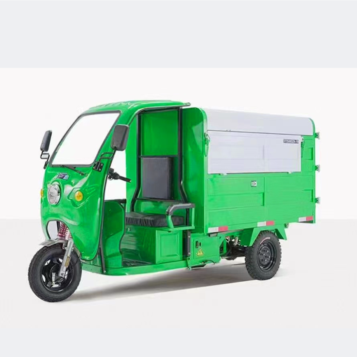 Electric Junk Truck Bin Lift Garbage Truck Factory Direct Sale Three Wheel 60V Cargo 3 Wheel Enclosed Electric Scooters 1peice