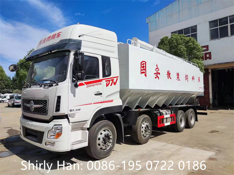 DONGFENG 20 Tons 25 Tons Feed Delivery Truck Poultry Bulk Feed Transport Truck for Sale