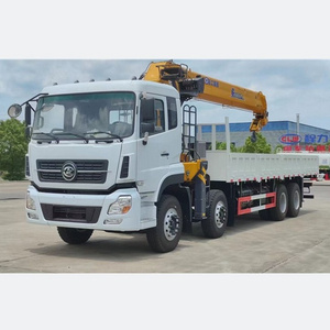 China Good Price 8*4 Truck Crane 15 Tons Telescopic Boom Truck Mounted Crane for Export