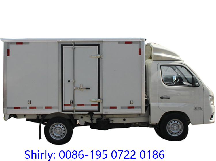 Factory Direct Sale Mini Van Truck FOTON 1 ton 2 tons Logistics Transport Box Truck