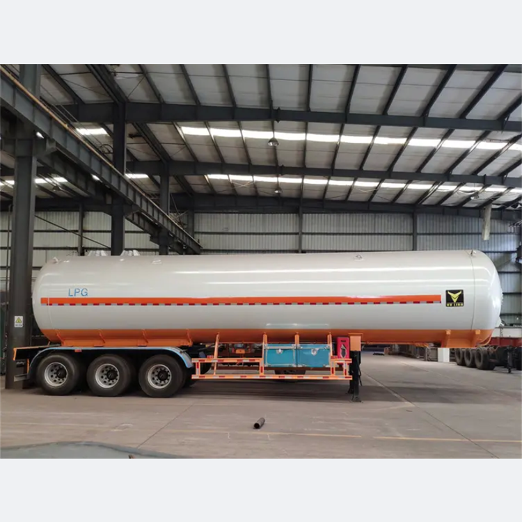 Factory Customized Pressure Vessel Used 60cbm LPG Gas Tanker Semi Trailer for Sale