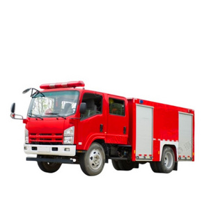 High Quality ISUZU 4x2 Fire Truck 4000 Liters Water Foam Fire Fighting Truck for Sale