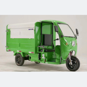 Electric Junk Truck Bin Lift Garbage Truck Factory Direct Sale Three Wheel 60V Cargo 3 Wheel Enclosed Electric Scooters 1peice