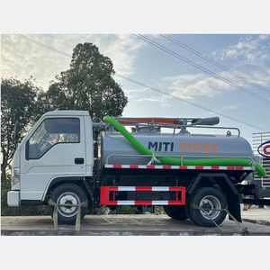 Hot Sale FORLAND 3m3 Fecal Suction Truck Septic Tank Fecal Suction Toilet Truck