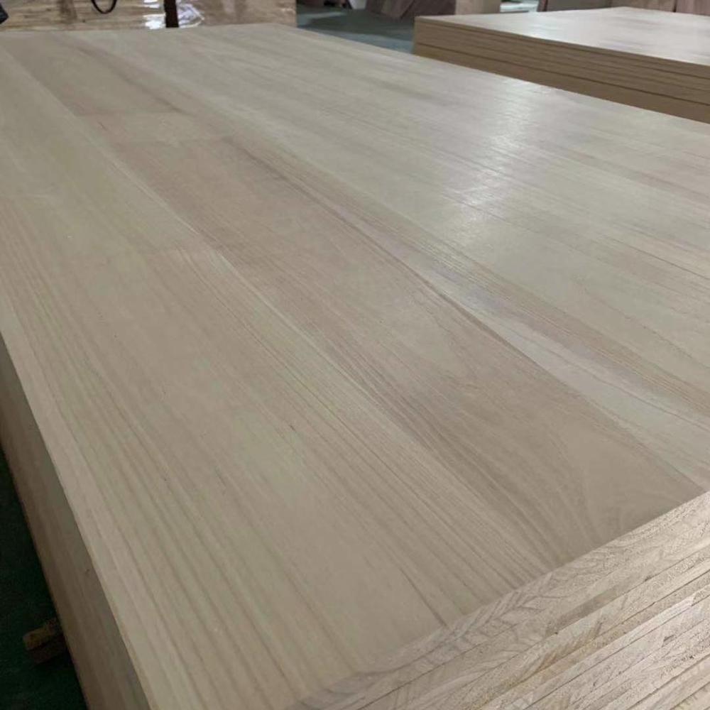 Factory Price Solid Wood Panel  Paulownia Wood Price m3 for Sale