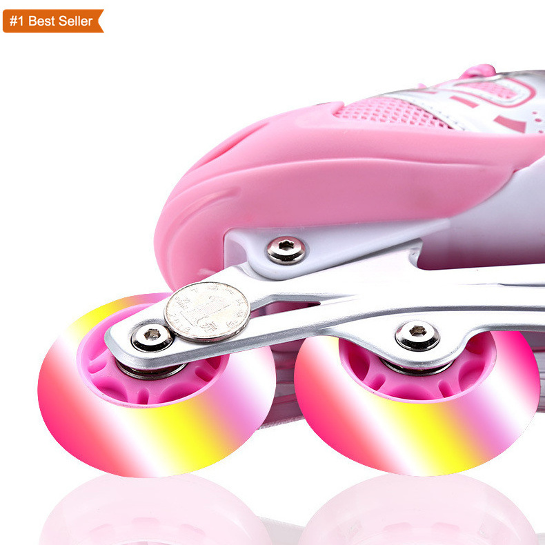 Kids Inline Skates Professional Tekerlekli Roller Skating Shoes Sliding Free Roller Skates