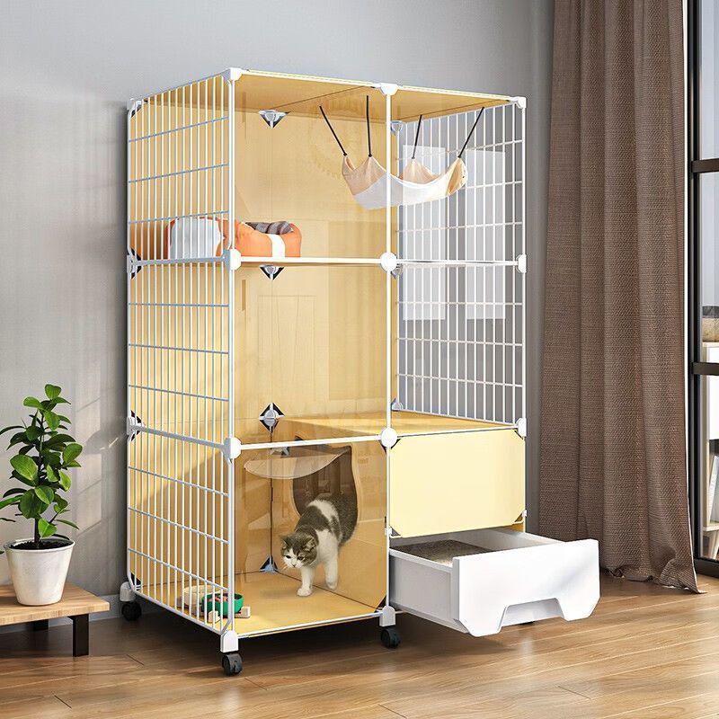 Cage Cat Luxury Comfortable Pet Dog Cat Cage House Cat Cage Big Large