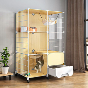 Cage Cat Luxury Comfortable Pet Dog Cat Cage House Cat Cage Big Large