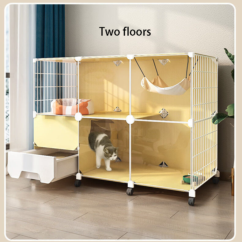 Cage Cat Luxury Comfortable Pet Dog Cat Cage House Cat Cage Big Large