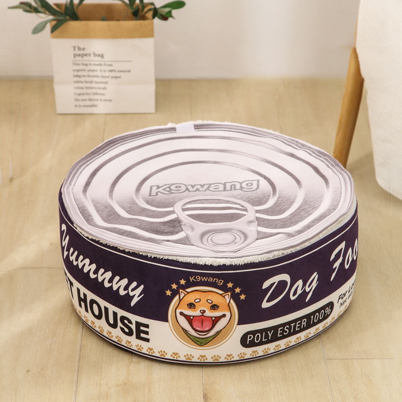 2022 New Creative Design Japanese Ramen Bucket Accessories Removable Mat Pet Bed For Dog Cat Soft Comfortable Warm Pet Home