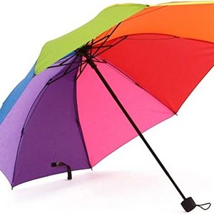 Best Seller uv protection umbrella rainbow umbrella for rain