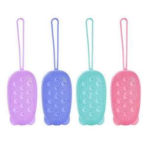 High Quality Bpa Free Bath Sponge Foam Magic Silicone Body Bubble Brush