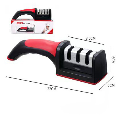 2023 New Diamond and Whetstone Knife Sharpener Steel Coarse Fine Knife Sharpener For Kitchen