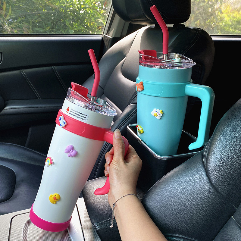 Netflix Same Desktop Giant Cars Unlimited Drinking Power large capacity stainless steel water cup sippy cup for adult