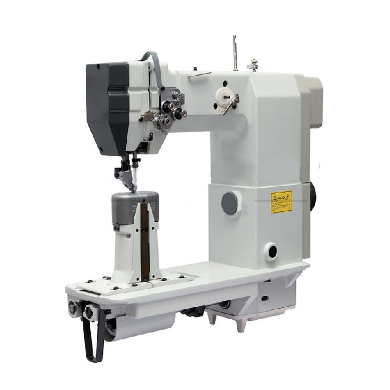 QK-901/902 single double needle direct drive roller post bed industrial lockstitch pillar sewing machine for shoes