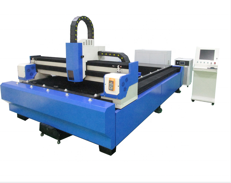 QK-3015  Fiber Optic Equipment Cnc Lazer Cutter Carbon Metal Fiber Laser Cutting Machine for Stainless Steel Sheet