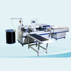 QK-400PBF Automatic paper book Punching, Forming Single wire Spiral and Binding Machine(latest speed type)