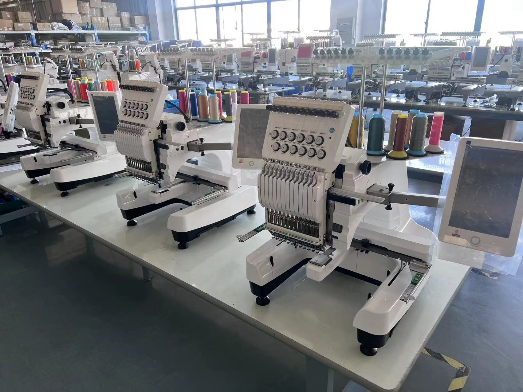 QK-3620  single head 15 needles 360x200mm Garment Machinery computerized embroidery fabric machine