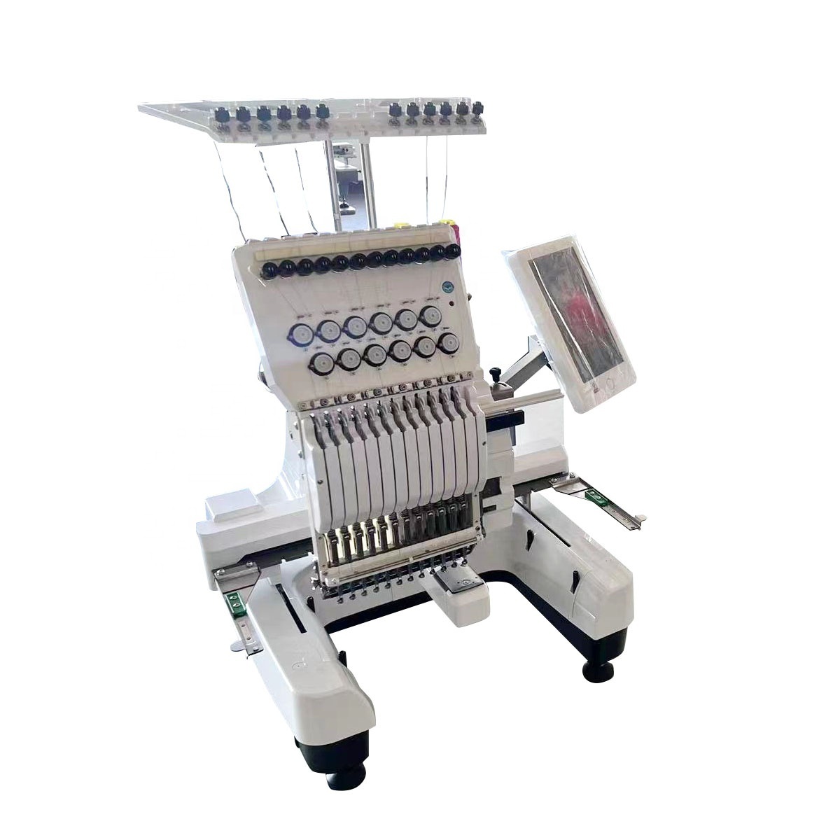 QK-3620  single head 15 needles 360x200mm Garment Machinery computerized embroidery fabric machine