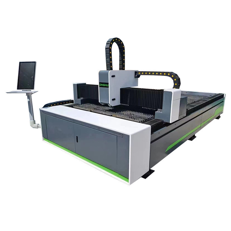 QK-3015  Fiber Optic Equipment Cnc Lazer Cutter Carbon Metal Fiber Laser Cutting Machine for Stainless Steel Sheet