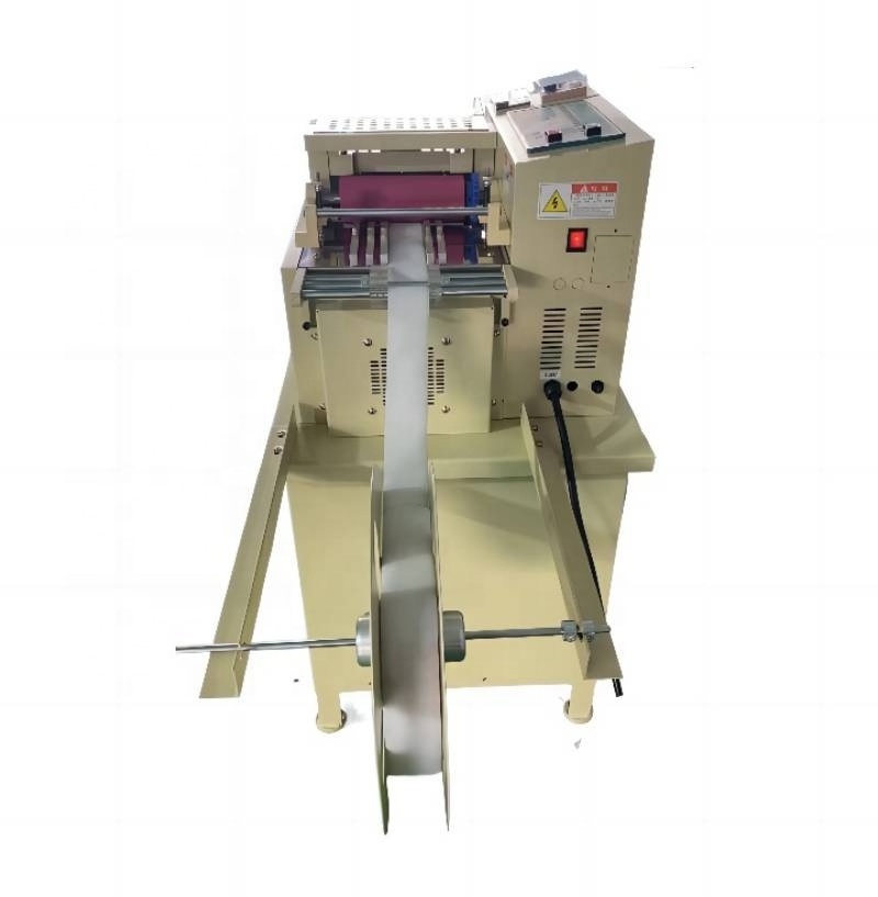 Chinese Factory Price Webbing Zipper Nylon Belt Ribbon Paper Automatic Cold And Hot Cutting Machine