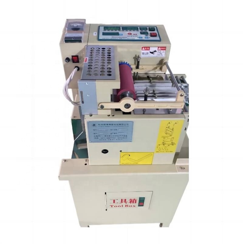 Chinese Factory Price Webbing Zipper Nylon Belt Ribbon Paper Automatic Cold And Hot Cutting Machine