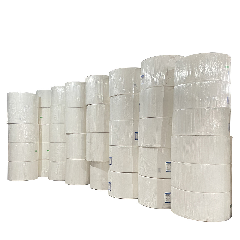 Facial Tissue Jumbo Paper Roll Raw Material 1 Ton Jumbo Tissue Roll Paper Price Per Ton Tissue Roll Paper