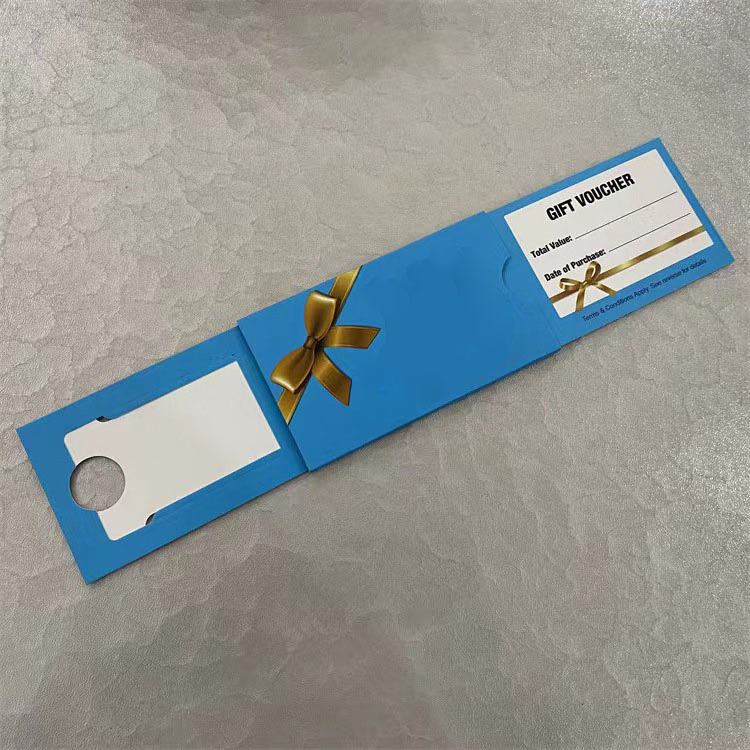 Customized New Push Slider Gift Credit Card Packaging For Metal Telecom Sim Card