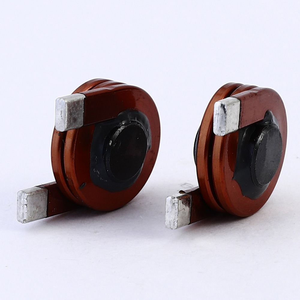 QS hot selling Flat Copper Wire Winding Coil inductor Air Core Multilayer High Frequency Copper Coil inductor